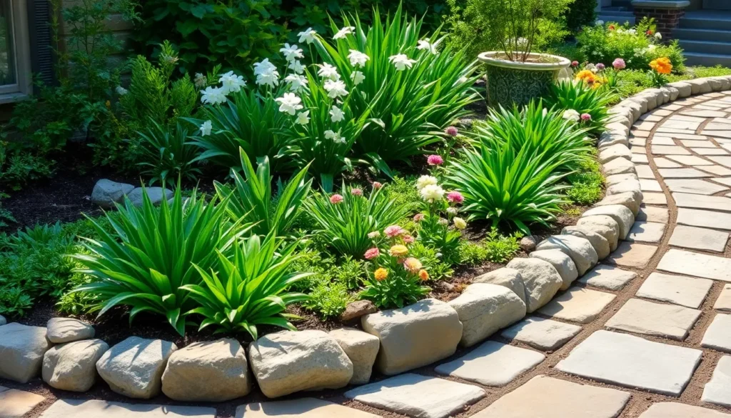 stone edging for landscaping